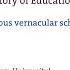 IHR History Of Education Seminar Colonial State Indigenous Vernacular Schools In C19th India