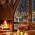 Late Night Jazz Cozy Apartment In New York Elegant Jazz Saxophone Fireplace Sounds For Sleep