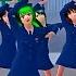 Women S Police Dance In Sacura School Simulator Dance Mist Song Animation Video Dance