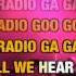 Radio Ga Ga Queen Karaoke With Lyrics