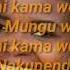 Eunice Njeri NANI KAMA WEWE Lyrics