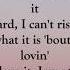 Tim Mcgraw I Like It I Love It LYRICS