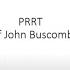 Prof John Buscombe PRRT