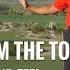 Malaska Golf Release From The Top How Your Hands Get The Club In Position