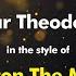 Hamilton The Musical Dear Theodosia Karaoke Version From Zoom Karaoke