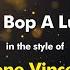 Gene Vincent Be Bop A Lula Karaoke Version From Zoom Karaoke