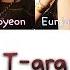 T ARA 티아라 NUMBER NINE 넘버나인 Han Rom Eng Color Coded Lyrics