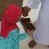 Little Girl Distributing Dates At Al Haram Madina In RAMDANKAREEM