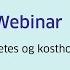 Webinar Diabetes Og Kosthold