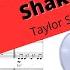 Shake It Off Taylor Swift Saxophone Quartet And Piano Sheet Music