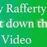 Gerry Rafferty Right Down The Line Lyric Video