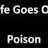 Life Goes On By Poison With Lyrics