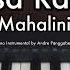 Sisa Rasa Mahalini Piano Karaoke By Andre Panggabean