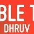 Dhruv Double Take Lyrics