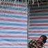 Orphan Girl Thao Completed A Bamboo House With A Palm Roof And Canvas Walls