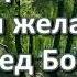 Открывайте свои желания перед Богом В Н Чухонцев Беседа Проповедь МСЦ ЕХБ