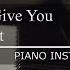 Lord I Give You My Heart Piano Instrumental With Lyrics