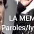 LA MEME Paroles Lyrics Maître Gims Ft Vianney