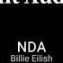 Billie Eilish NDA Edit Audio