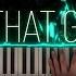 Katy Perry The One That Got Away Piano Cover With Strings With Lyrics PIANO SHEET