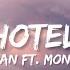 DARDAN Ft MONET192 HOTEL Lyrics