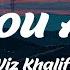 See You Again Wiz Khalifa Lyrics