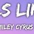 Miley Cyrus Angels Like You Lyrics