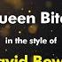 David Bowie Queen Bitch Karaoke Version From Zoom Karaoke