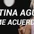 Christina Aguilera Pero Me Acuerdo De Tí Letra Official Music Video