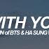 With You Ha Sung Woon And Jimin BTS 방탄소년단 English Lyrics