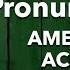 American Accent Training