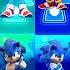 All Characters Megamix Sonic The Hedgehog Shadow The Hedgehog Silver The Hedgehog Knuckle