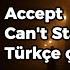 Accept Can T Stand The Night Türkçe çeviri