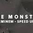 Eminem The Monster Speed Up Ft Rihanna TikTok Songs