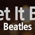 Beatles Let It Be Karaoke Version