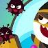 NEW Fight The Nasty Germ Monster Baby Shark Superhero Episode Baby Shark Official