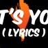 It S You Lewis Brice Lyrics