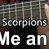 Send Me An Angel Scorpions Fingerstyle Guitar Tutorial TAB Lyrics