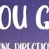 One Direction Love You Goodbye Lyrics