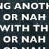 SoMo Or Nah LYRICS