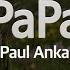 Paul Anka PaPa Karaoke Version