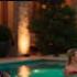 WAITRESS IS PUSHED INTO THE POOL EVERYONE LAUGHS BUT WHEN THE MILLIONAIRE ARRIVES