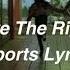 You Are The Right One Sports Lyrics