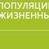 Динамика популяции её типы и регуляция Жизненные стратегии