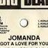 Jomanda Got A Love For You Hurleys Club Extended Mix