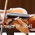 Mozart Sinfonia Concertante In E Flat Major K 364