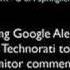 Using Google Alerts And Technorati To Monitor Information