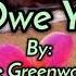 I OWE YOU Lyrics By Lee Greenwood