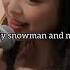 Jennie Snowman Cover English Lyrics