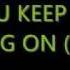 Kim Wilde You Keep Me Hanging On 12 Mix